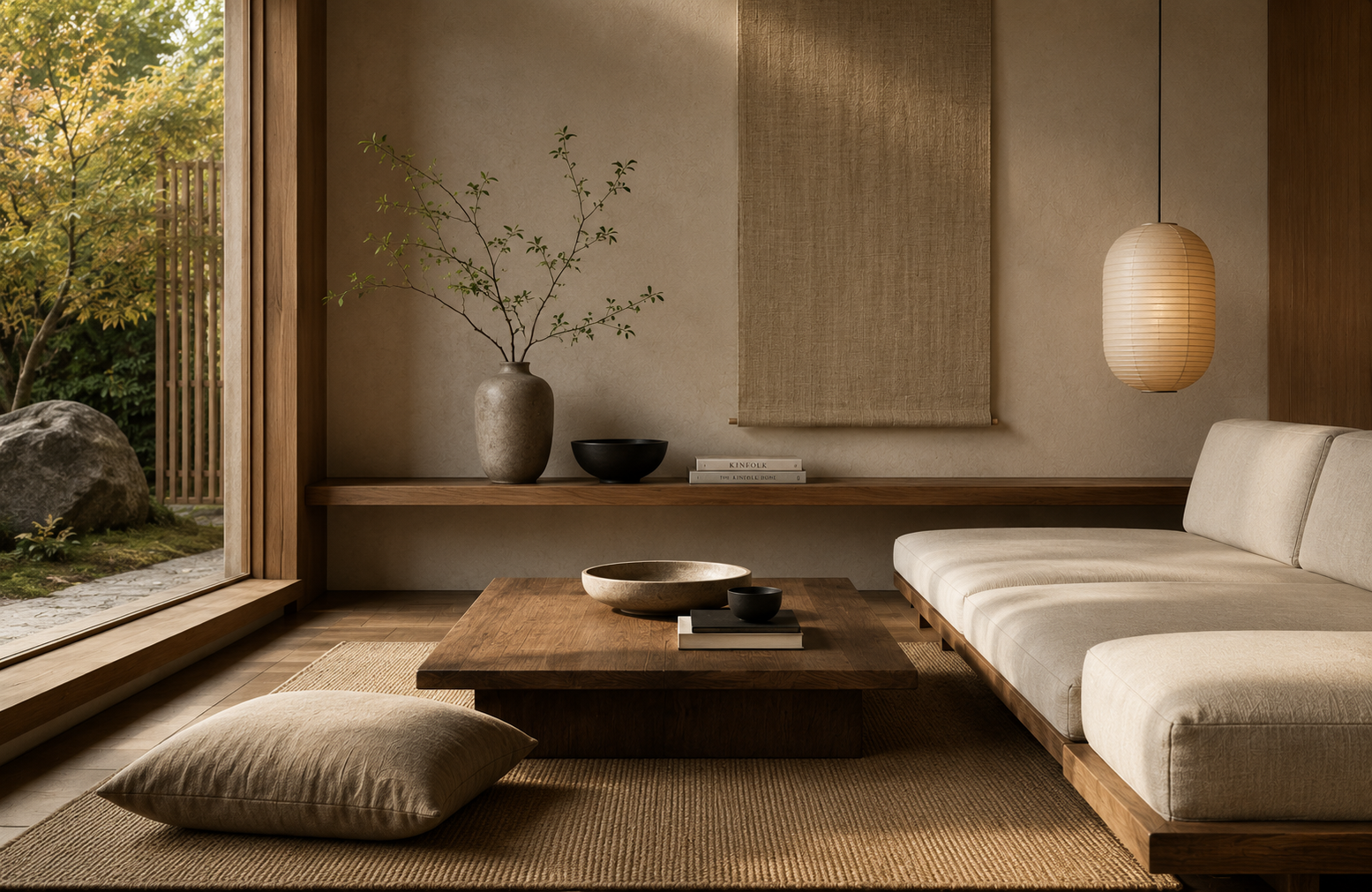 Example of the Japandi aesthetic