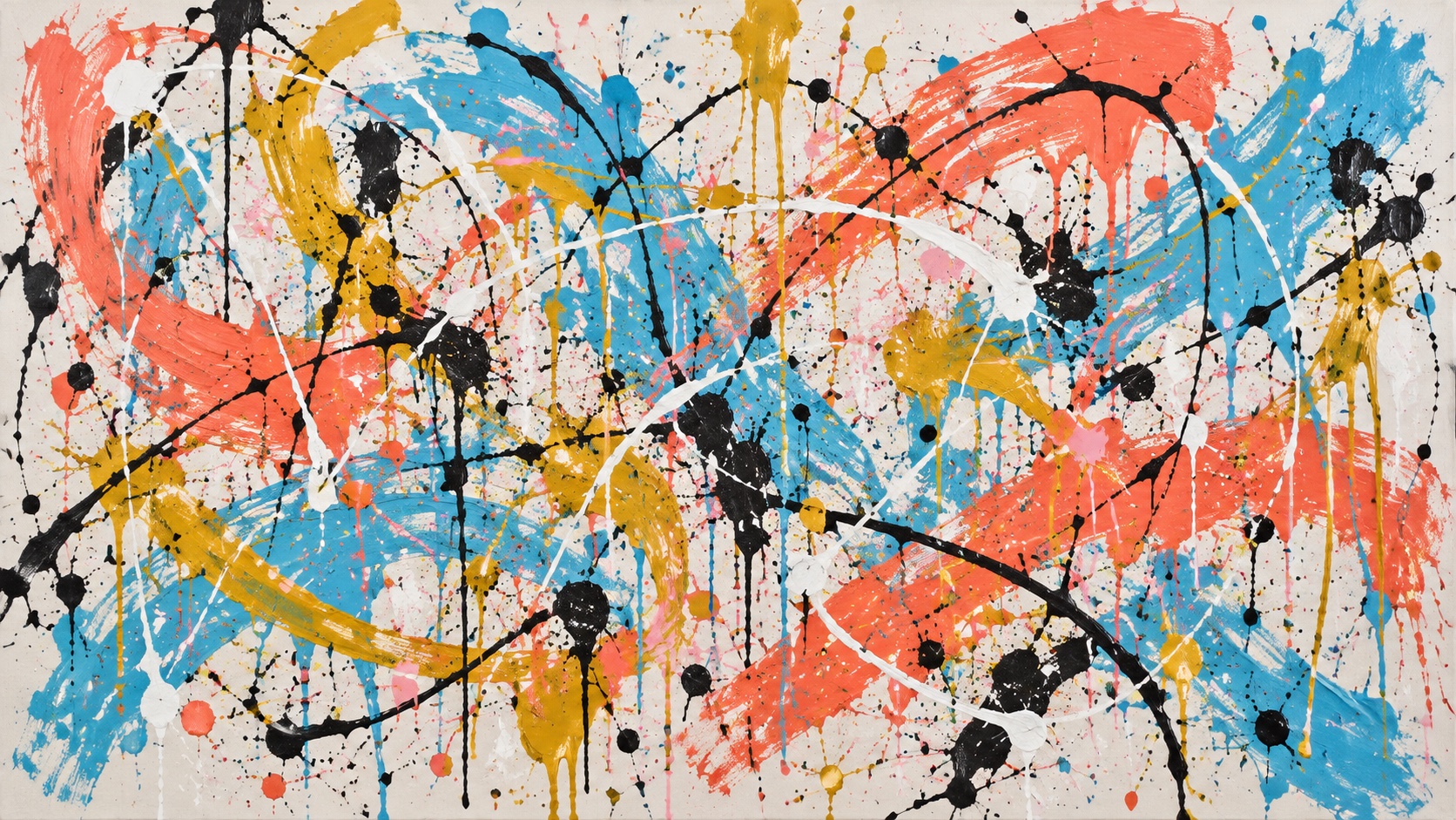 Abstract Expressionism aesthetic