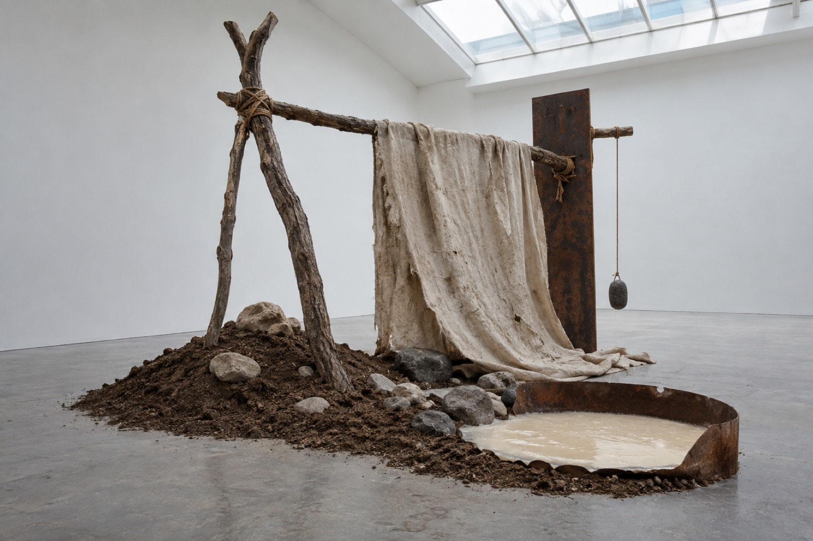 Arte Povera aesthetic example
