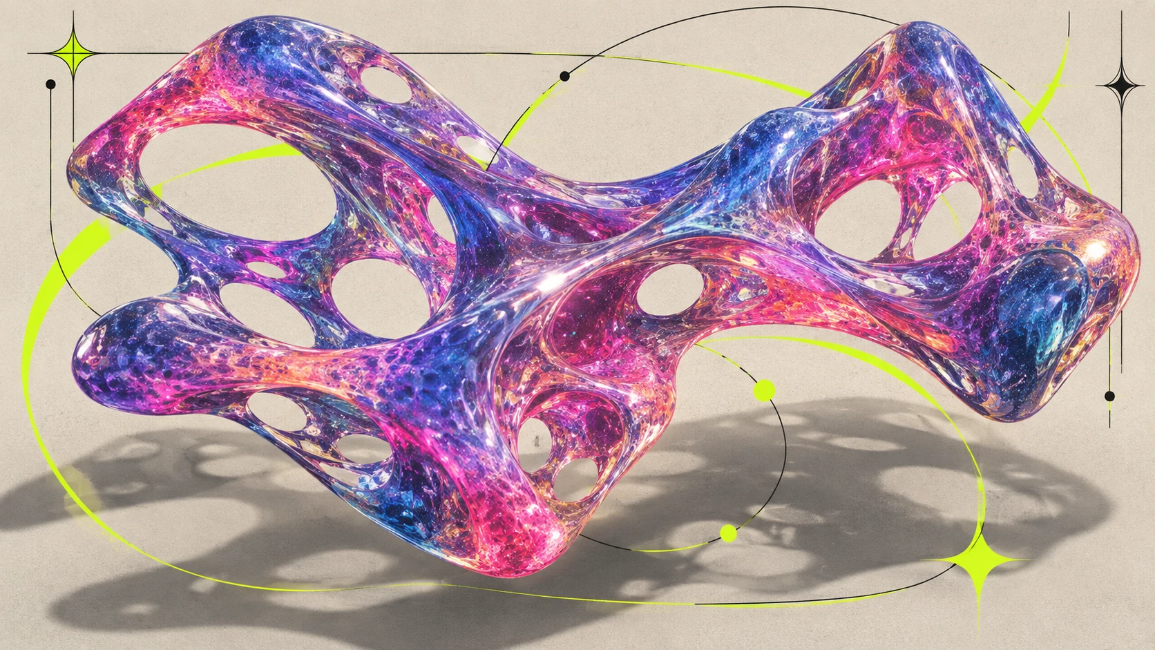 Biomorphic Futurism aesthetic photography reference
