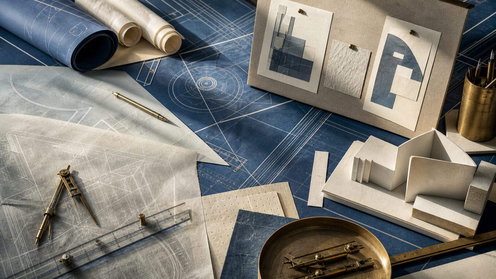 Blueprint aesthetic