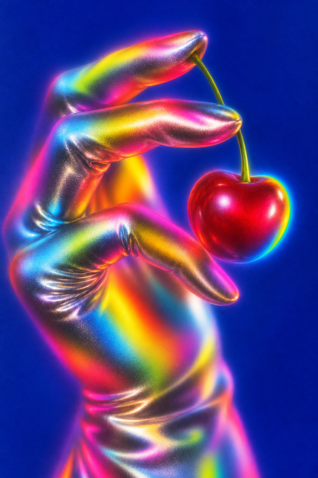 Chromatic Airbrush aesthetic photography reference