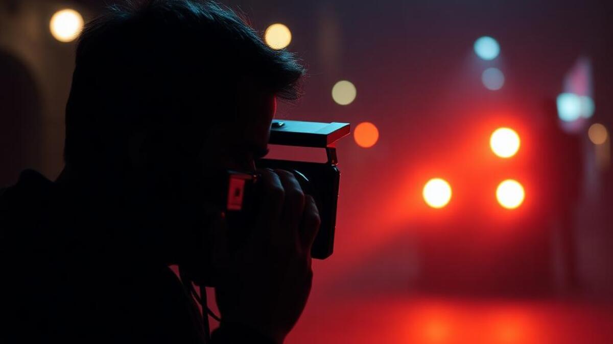 Cinematography photography example