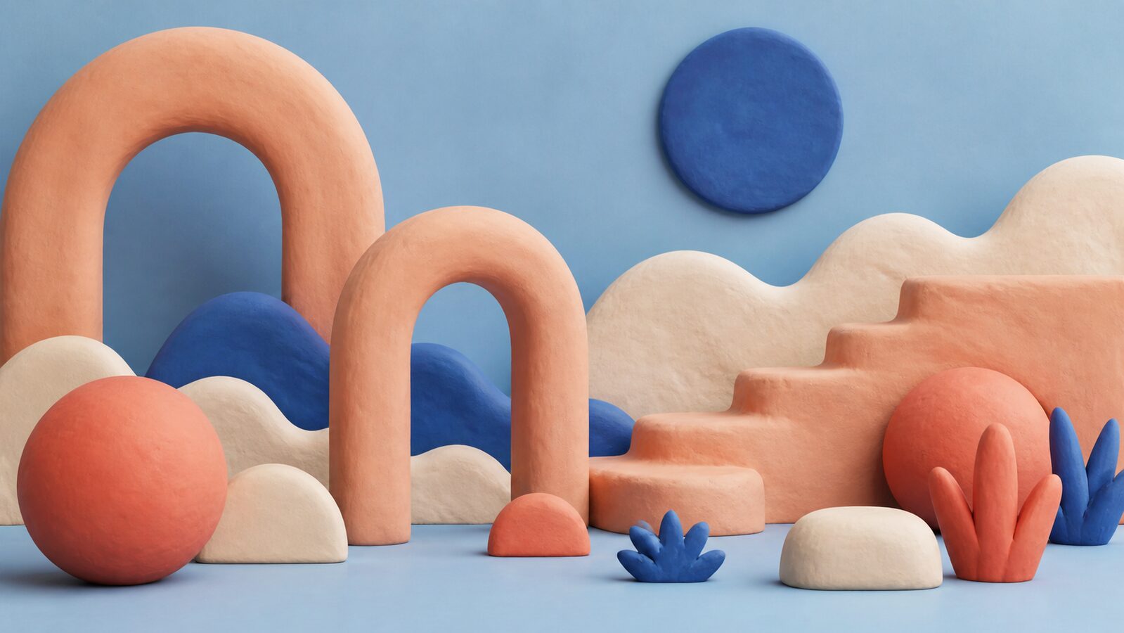 Clay Style aesthetic example