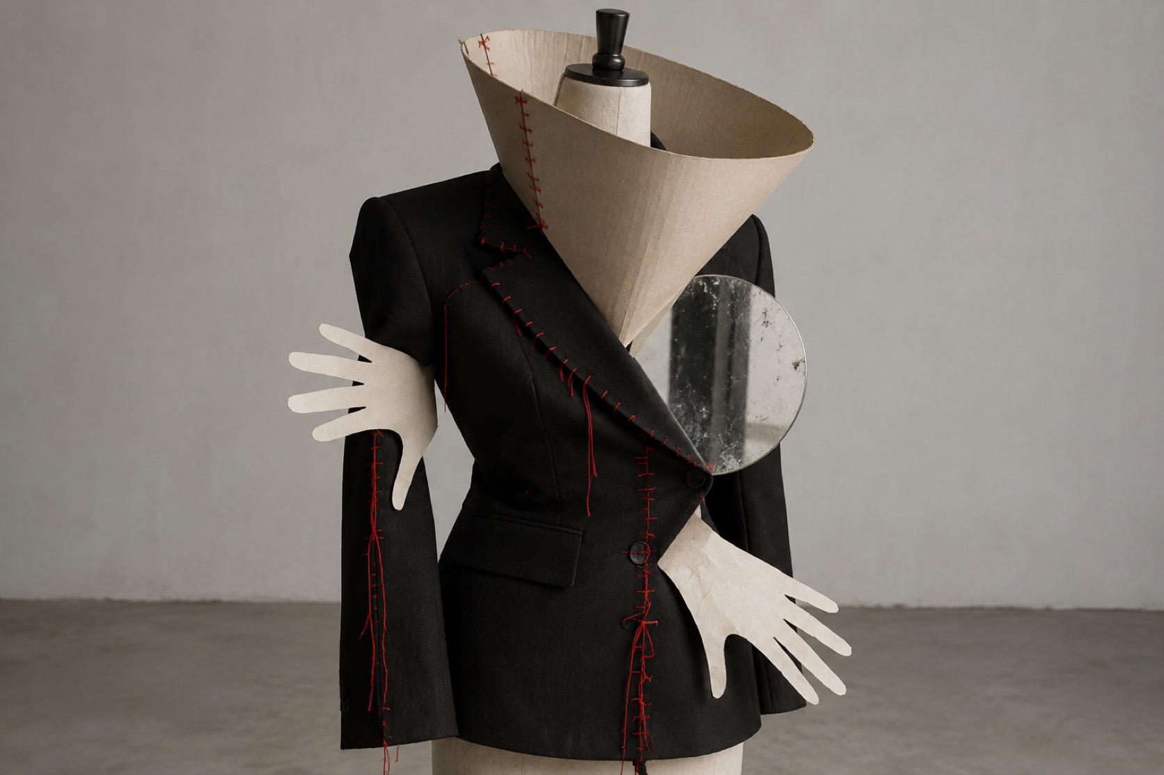 Dada aesthetic: Fashion dossier scene