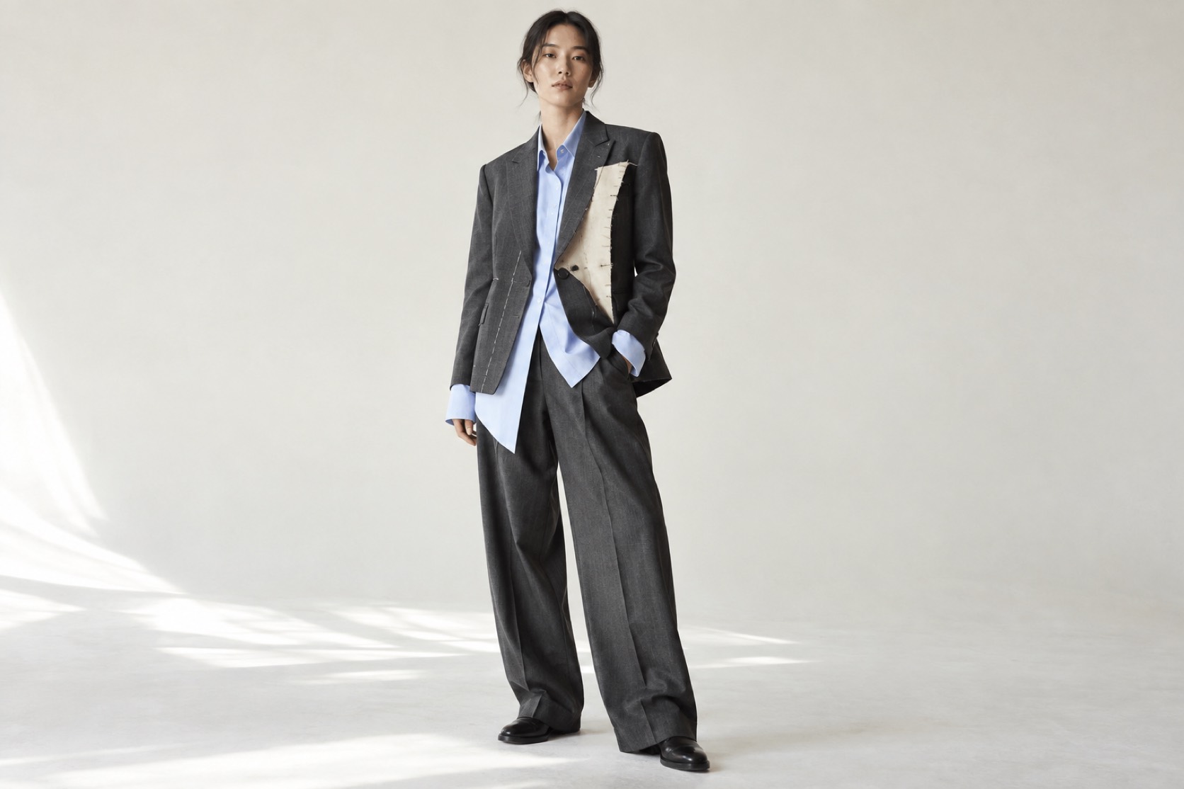 Deconstructed Tailoring aesthetic photography reference