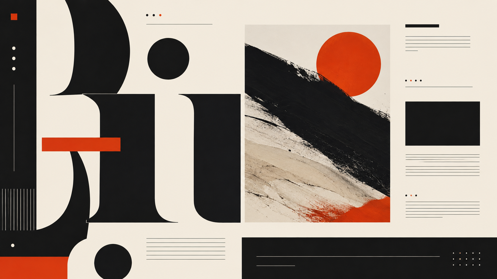 Editorial Interface aesthetic archive image