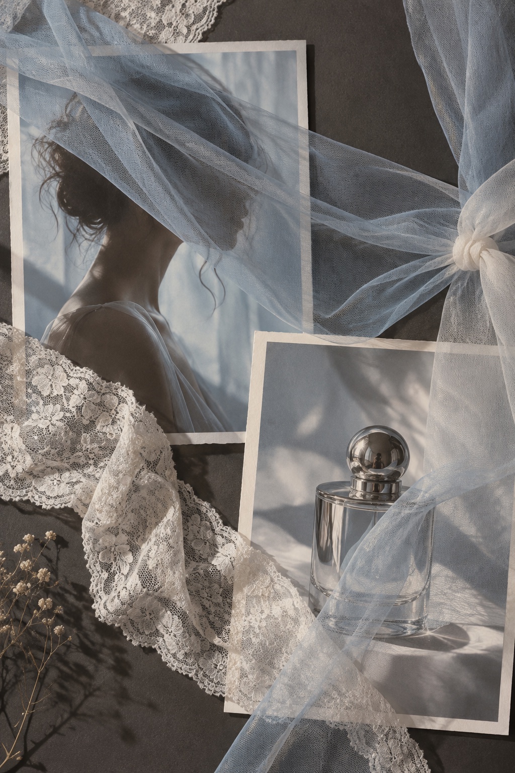 Fabric Over Photo aesthetic example