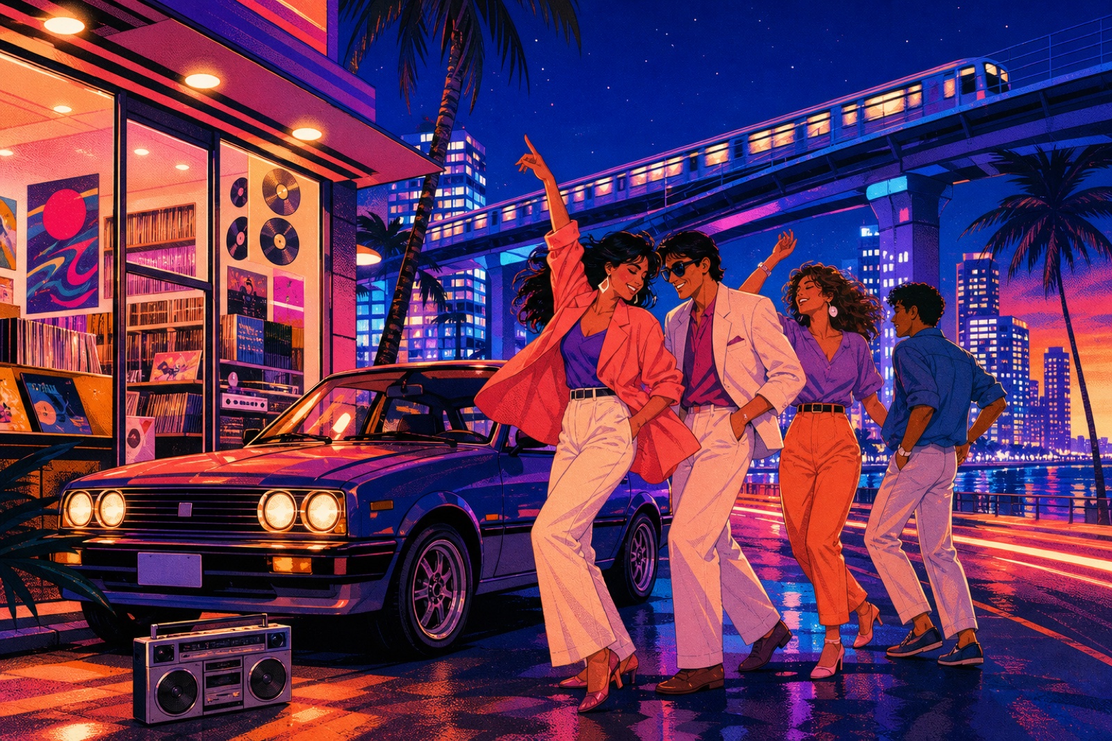 Future Funk photography example