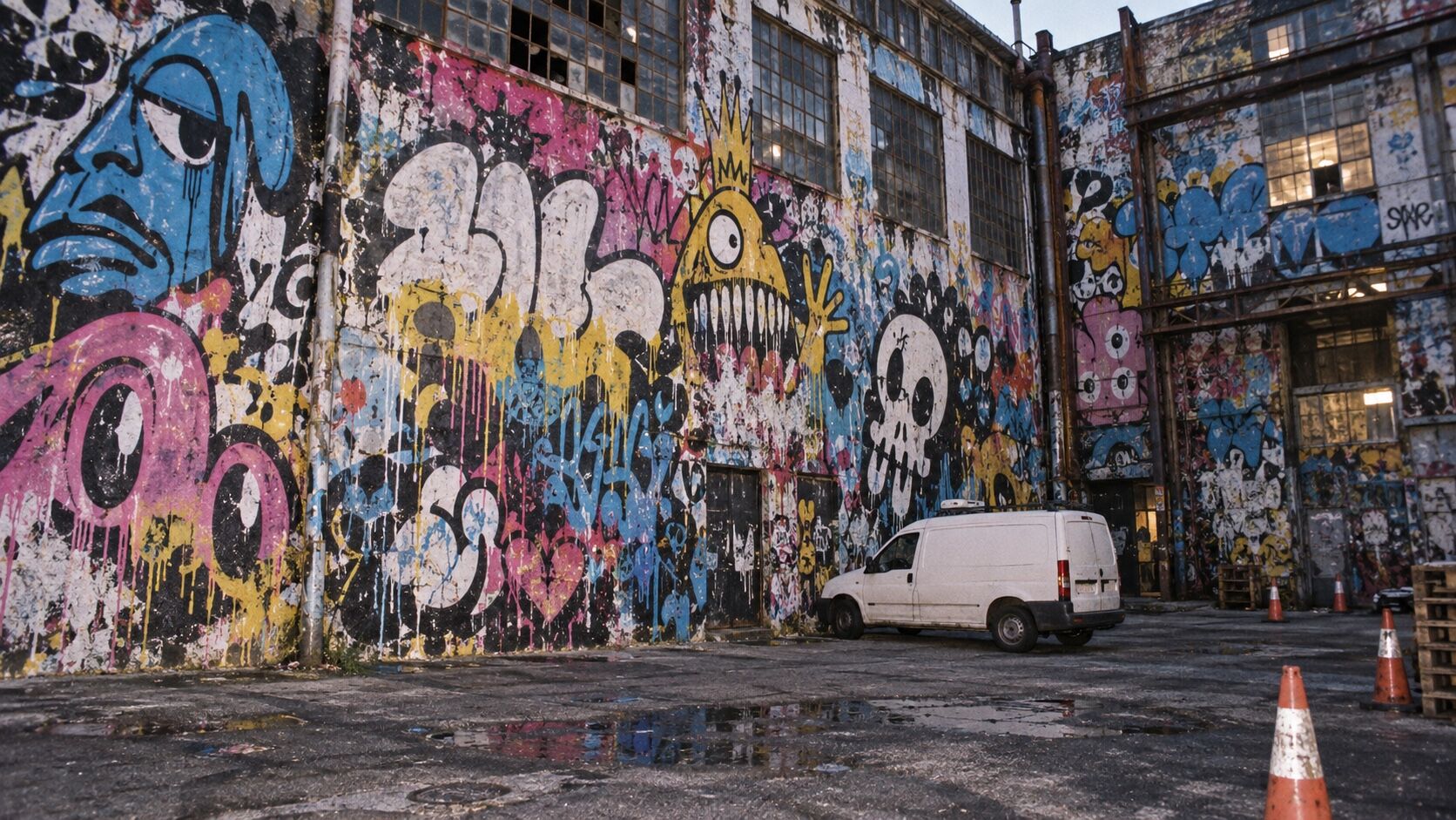 Graffiti / Street Art aesthetic