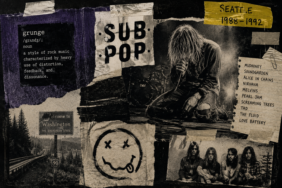 Grunge visual reference