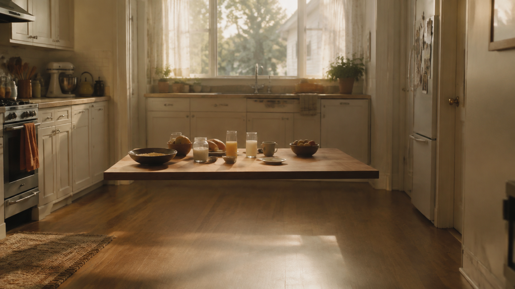 Magical Realism aesthetic: Interior dossier scene