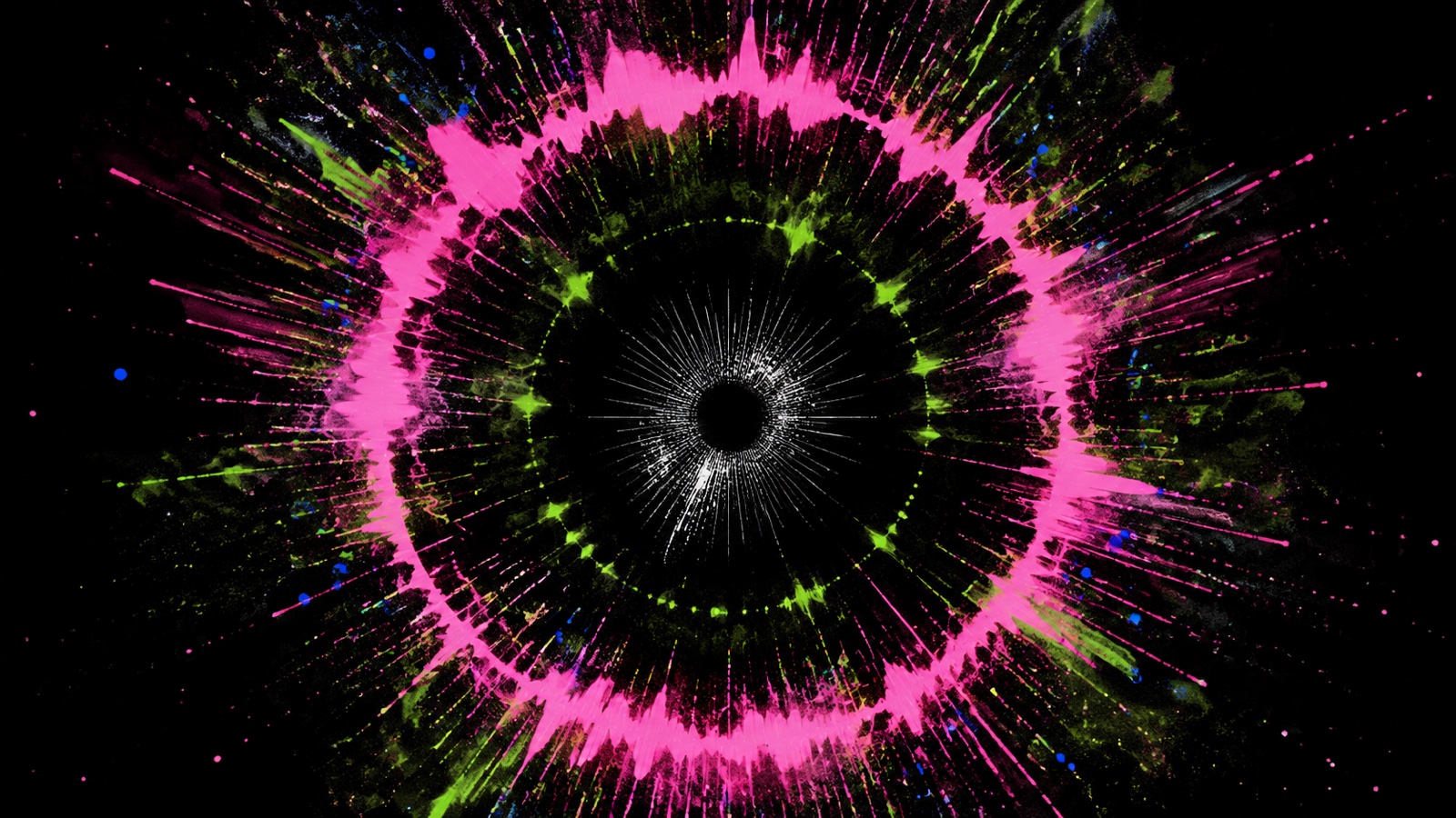 Motion Design aesthetic: Music visual dossier scene