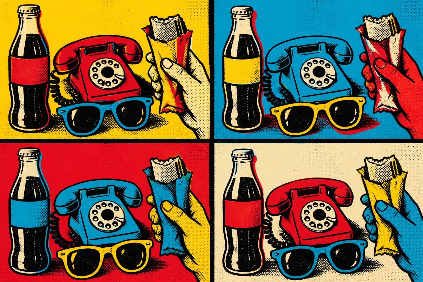 Pop Art photography example