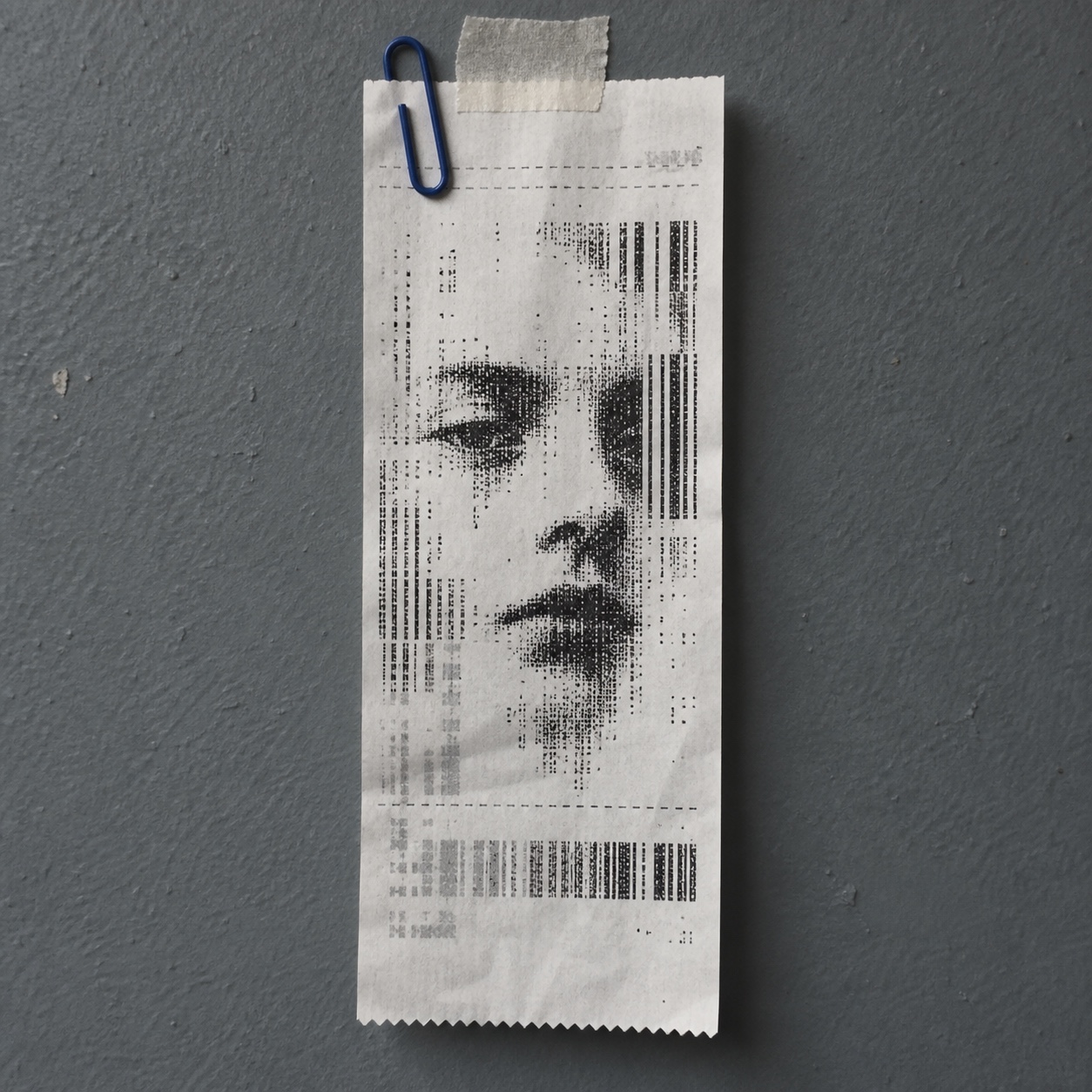 Receipt Prints aesthetic photography reference