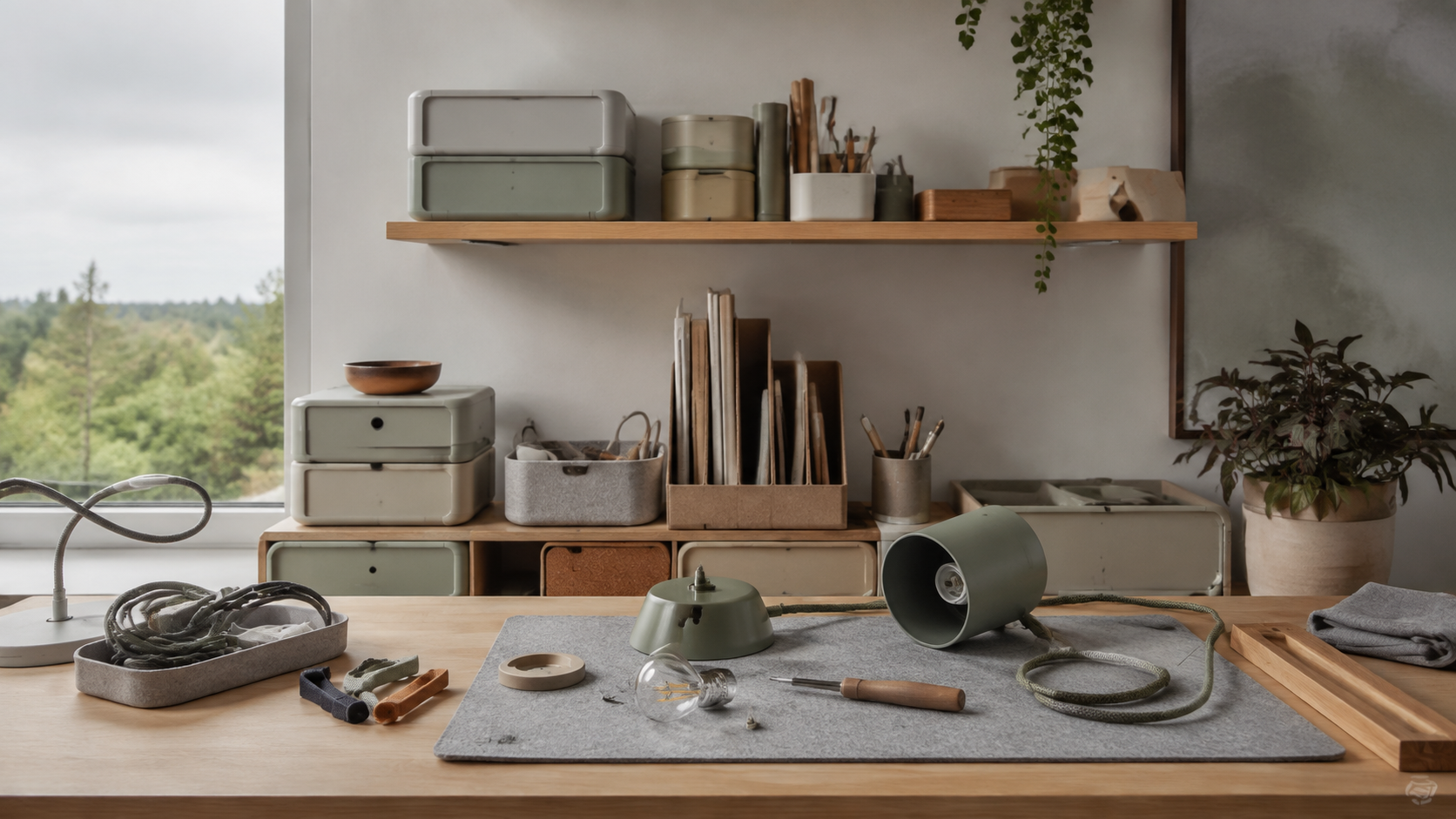 Soft Utility aesthetic: Screen dossier scene