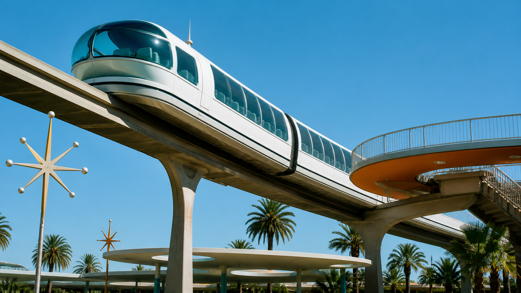 Space Age Pop aesthetic: Transit dossier scene