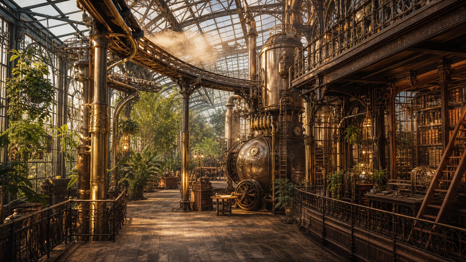 Steampunk visual reference