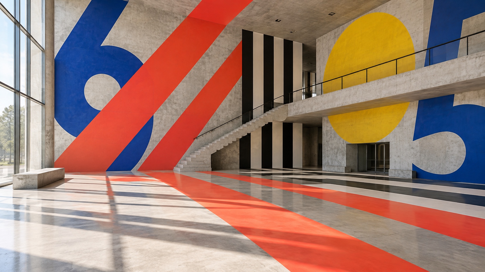 Supergraphics aesthetic example