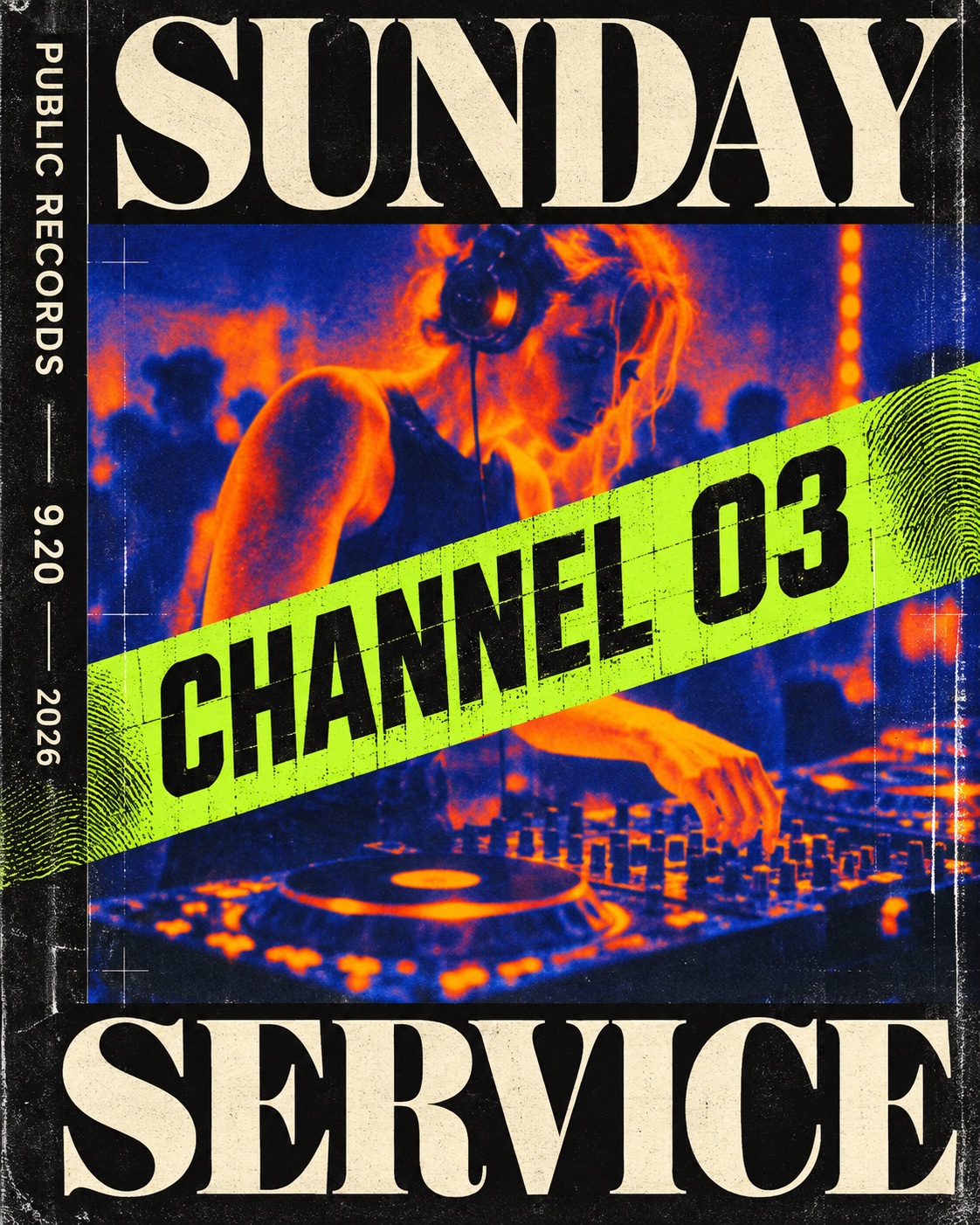 Thermal Club Print aesthetic: Channel 03 dossier scene