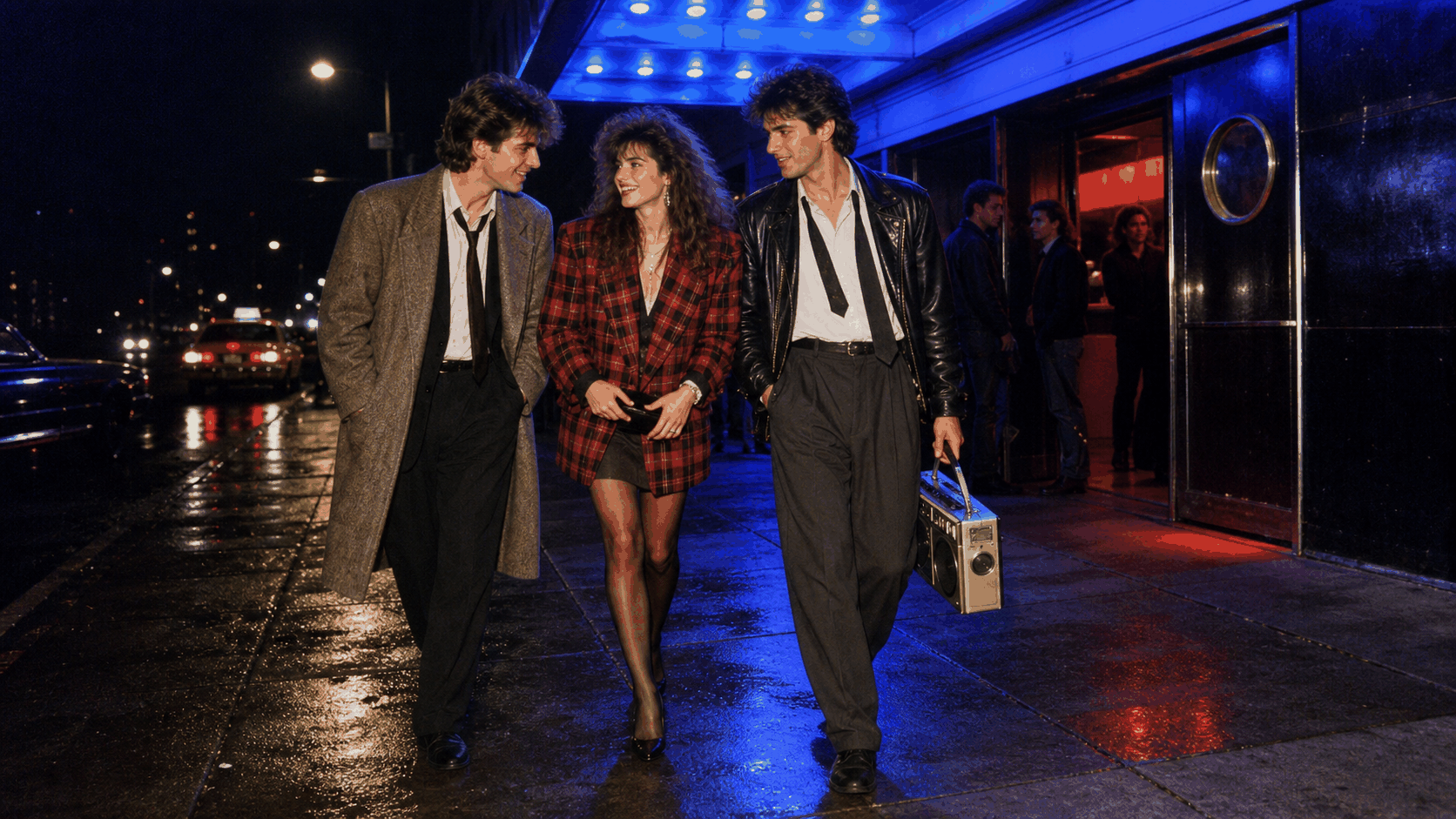 Vintage 80s visual reference